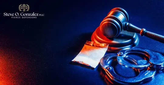 drug and handcuffs